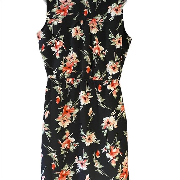 Original by Nicole Miller Women's Large Tropical Print Summer Sleeveless Dress - Picture 2 of 7